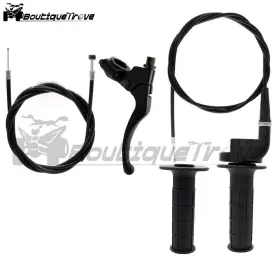 Bou1201560 Boutiquetrove For 7/8 Inch Right Lever Brake Throttle Cable Handlebar Grip Mini Bike 50cc- 250cc Bou1201560 Boutiquetrove For 7/8 Inch Right Lever Brake Throttle Cable Handlebar Grip Mini Bike 50cc- 250cc