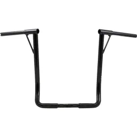 B12-7006b Burly Brand 3-1/2 Inch Louie B Handlebars - 19 Gloss Black