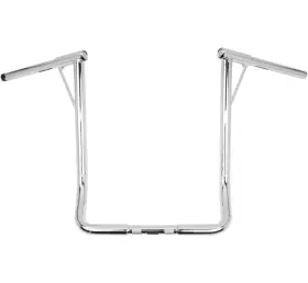 B12-7006c Burly Brand 3-1/2 Inch Louie B Handlebars - 19 Chrome B12-7006c Burly Brand 3-1/2 Inch Louie B Handlebars - 19 Chrome