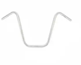 B28-340 Burly Brand 16 Inch Narrow Ape Hanger Bars 1 Chrome