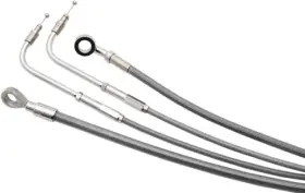 B30-1153 Burly Brand Cable And Brake Line Kits Stainless Braid 16 Inch Gorilla Bars