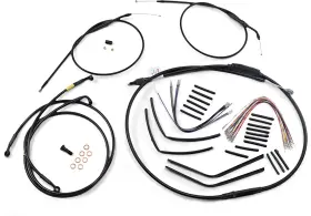 B30-1190 Burly Brand Jail Bar Cable Kit 12in Black B30-1190 Burly Brand Jail Bar Cable Kit 12in Black
