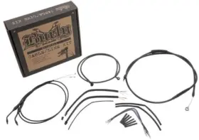 B30-1209 Burly Brand Extended Cable/brake Line Kit For 16 Inch Ape Handlebars - Black B30-1209 Burly Brand Extended Cable/brake Line Kit For 16 Inch Ape Handlebars - Black