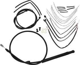 B30-1260cable Burly Brand B30-1260 B30-1260cable/line Kit For Ape Hangers - 14 Inch Ft18-ft24 Fx