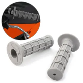 Cbdtimes 550741654975 Soft Rubber 7/8 Inch Pair Pro Hand Grips Throttle Handle Bar Atv Mx Dirt Bike Enduro