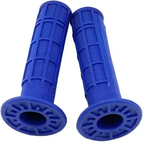 Cdzwj 727567974970 Atv Hand Grips 7/8 Inch Soft Rubber Grip Compatible With Arctic 22mm Blue