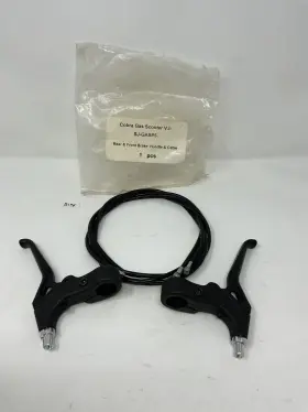 Sj-gasp5 Cobra V.ii Scooter Front And Rear Brake Handle With Cable Nos