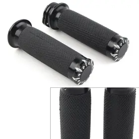 Comebuybestus 120001691257 2pcs 1 Inch Black Handlebar Hand Grips For Harley Roadster 2016-2020 Comebuybestus 120001691257 2pcs 1 Inch Black Handlebar Hand Grips For Harley Roadster 2016-2020