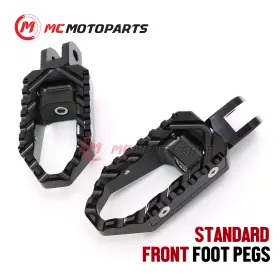 Clcrfp-fg02bktourxxthbkcc001 Createmotor For Aprilia Tuono 1000 R Factory 2005-2010 Replacement Rider Wide Foot Pegs