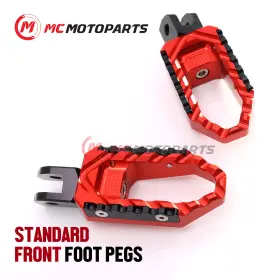 Clcrfp-fg49bktourxxthbkcc001 Createmotor For Kawasaki Er-6n 2005-2008 Replacement Rider Wide Foot Pegs Clcrfp-fg49bktourxxthbkcc001 Createmotor For Kawasaki Er-6n 2005-2008 Replacement Rider Wide Foot Pegs