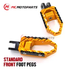 Clcrfp-fg73bktourxxthbkcc001 Createmotor For Suzuki Gsf 650 Bandit 2005-2006 Replacement Rider Wide Foot Pegs