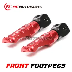Clcrfpfg15bkmccpxxcc001 Createmotor For Ducati Monster 1200 R 2016-2019 Replacement Rider Front Cnc Foot Pegs Clcrfpfg15bkmccpxxcc001 Createmotor For Ducati Monster 1200 R 2016-2019 Replacement Rider Front Cnc Foot Pegs