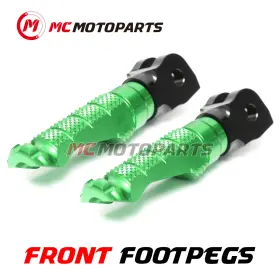 Clcrfpfg43bkmccpxxcc001 Createmotor For Kawasaki Zx-12r Ninja 2000-2006 Replacement Rider Front Cnc Foot Pegs