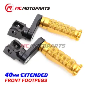 Clcrfpfg9040mmbkmccpxxcc001 Createmotor For Yamaha Fz1 /s Fazer 2006-2016 40mm Lowering Rider Front Cnc Billet Foot Pegs Clcrfpfg9040mmbkmccpxxcc001 Createmotor For Yamaha Fz1 /s Fazer 2006-2016 40mm Lowering Rider Front Cnc Billet Foot Pegs