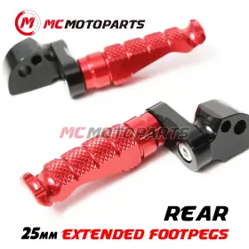 Clcrfprr0225mmbkmccpxxcc004 Createmotor For Aprilia Rsv4 1000 R Factory 2009-2017 R-fight 1 Inch Lowering Rear Foot Pegs