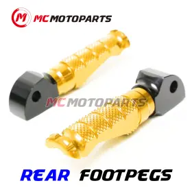 Clcrfprr22bkmccpxxcc057 Createmotor For Ducati 916 /s/sp/r All Year Rear Passenger Cnc Billet Foot Pegs