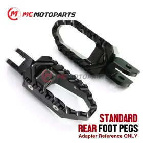 Clcrfprr36bktourbkthbkcc100 Createmotor For Honda Cbr 300r 2015-2017 Replacement Passenger Rear Foot Pegs