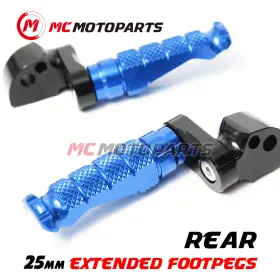 Clcrfprr4325mmbkmccpxxcc121 Createmotor For Honda Integra Nc700 2012-2013 R-fight 1 Inch Lowering Rear Passenger Foot Pegs