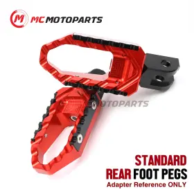 Clcrfprr47bbktourbkthbkcc158 Createmotor For Kawasaki Z800 2013-2016 Replacement Passenger Rear Foot Pegs