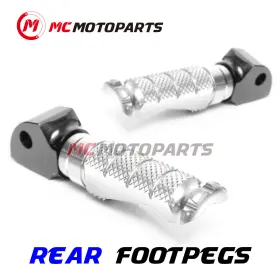 Clcrfprr54bkmccpxxcc178 Createmotor For Mv Agusta 910s Brutale 2007 Rear Passenger Cnc Billet Foot Pegs