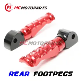Clcrfprr89bkmccpxxcc252 Createmotor For Yamaha Fz6r /raven 2009-2017 Rear Passenger Cnc Billet Foot Pegs Clcrfprr89bkmccpxxcc252 Createmotor For Yamaha Fz6r /raven 2009-2017 Rear Passenger Cnc Billet Foot Pegs