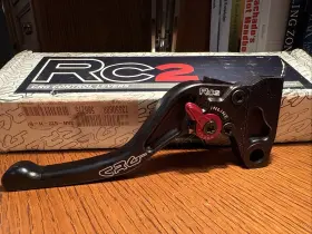 2an-622-h-b Crg Rc2 Short Adjustable Black Clutch Lever - Triumph Daytona 675 2an-622-h-b Crg Rc2 Short Adjustable Black Clutch Lever - Triumph Daytona 675