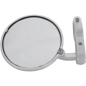 Hs-201-l Crg Hindsight Bar End Mirror - Round Silver Left Hs-201-l Crg Hindsight Bar End Mirror - Round Silver Left