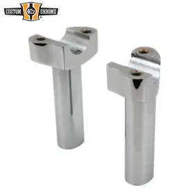 Repl.6063-82a Custom Chrome 12635 4-1/2 Inch Handlebar Riser Fits For Harley Fxwg From 1980-1986 Repl.6063-82a Custom Chrome 12635 4-1/2 Inch Handlebar Riser Fits For Harley Fxwg From 1980-1986