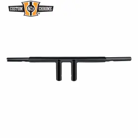 31004062 Custom Chrome 6 Inch Rise 1 1/4 T-bar Handlebars Bar Fit For Harley Softail Chopper Black 31004062 Custom Chrome 6 Inch Rise 1 1/4 T-bar Handlebars Bar Fit For Harley Softail Chopper Black