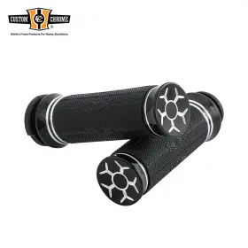36010013 Custom Chrome 1ftft Tbw Handlebar Hand Grip Fits For Harley Softail Dyna Touring 2008-up 36010013 Custom Chrome 1ftft Tbw Handlebar Hand Grip Fits For Harley Softail Dyna Touring 2008-up