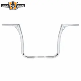 697043 Custom Chrome 15 Inch Rise Hanger Bar 1.25 Fat Handlebar Fit For Harley Touring Flhf/flht 82-13 697043 Custom Chrome 15 Inch Rise Hanger Bar 1.25 Fat Handlebar Fit For Harley Touring Flhf/flht 82-13