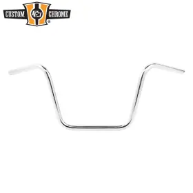 110005 Custom Chrome / Santee 1 Inch Ape Hanger Handlebars 12 Rise 34.5 Width 8 Center Fits For Harley 110005 Custom Chrome / Santee 1 Inch Ape Hanger Handlebars 12 Rise 34.5 Width 8 Center Fits For Harley