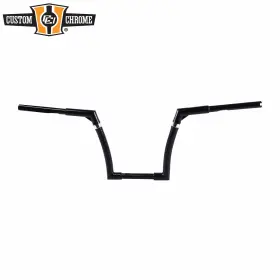 31016122 Custom Chrome / Santee Satin Black 12 Inch Rise Adjustable Ape Handlebar Fits For Harley Sportster Softail 31016122 Custom Chrome / Santee Satin Black 12 Inch Rise Adjustable Ape Handlebar Fits For Harley Sportster Softail