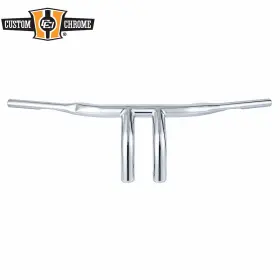 31031088 Custom Chrome / Santee 8 Inch Rise 1.5 T-bar Handlebar Fit For Harley Softail Dyna 3.5 Spacing 31031088 Custom Chrome / Santee 8 Inch Rise 1.5 T-bar Handlebar Fit For Harley Softail Dyna 3.5 Spacing