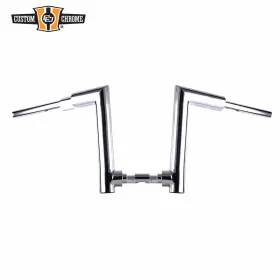 31033128 Custom Chrome / Santee 2 Inch Fat 12 Rise Hulkz Handlebar Fits For Harley Road King Sportster Dyna 31033128 Custom Chrome / Santee 2 Inch Fat 12 Rise Hulkz Handlebar Fits For Harley Road King Sportster Dyna