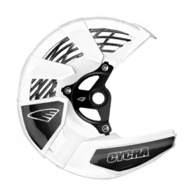 1910910004 Cycra Tri-flow Front Disc Cover With Mounting Kit White 1910910004 Cycra Tri-flow Front Disc Cover With Mounting Kit White