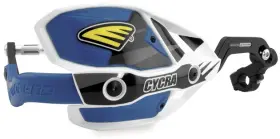 1cyc-7408-88x Cycra Ultra Probend Crm Handguards For 1-1/8 Inch Handlebars White/husky Blue