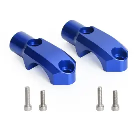 M529-a164-blue Darupsun Aluminium 7/8 Inch 22mm Front Master Cylinder Clamp 10mm Mirror Mount Adaptor Blue H M529-a164-blue Darupsun Aluminium 7/8 Inch 22mm Front Master Cylinder Clamp 10mm Mirror Mount Adaptor Blue H