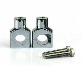 M537-a019-chrome Darupsun 2 Inch Handlebar Risers Billet Vn 900 Yamaha V-star Vtx Suzuki Boulevard M537-a019-chrome Darupsun 2 Inch Handlebar Risers Billet Vn 900 Yamaha V-star Vtx Suzuki Boulevard