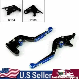 M543-a023-blue Darupsun Adjustable Folding Extendable Brake Clutch Levers Fit Yamaha Yzf R1 R6 R6s Bl M543-a023-blue Darupsun Adjustable Folding Extendable Brake Clutch Levers Fit Yamaha Yzf R1 R6 R6s Bl