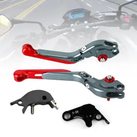 M543-t092-red Darupsun Adjustable Clutch Brake Lever Fits For Yamaha Yzf R7 Mt-10/sp Fz-10/sp 2022 23 M543-t092-red Darupsun Adjustable Clutch Brake Lever Fits For Yamaha Yzf R7 Mt-10/sp Fz-10/sp 2022 23