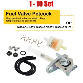 Dd-e2-h8-auxito Delightworld9 Professional Gas Fuel Tank Petcock 1-10set Fit 1985-2003 Valve Honda Xr80r Xr100r Xr70r Dd-e2-h8-auxito Delightworld9 Professional Gas Fuel Tank Petcock 1-10set Fit 1985-2003 Valve Honda Xr80r Xr100r Xr70r