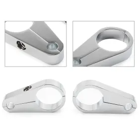 Dictorcoltd 550748672668 1.25 Inch Handlebar Brake Clutch Cable Wire Clamp Holder Fit Harley Bike Chrome Pair Dictorcoltd 550748672668 1.25 Inch Handlebar Brake Clutch Cable Wire Clamp Holder Fit Harley Bike Chrome Pair