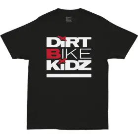 Dirt Bike Kidz 614347846490 Sz Xl Black Classic Tee
