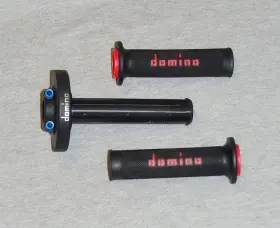 3476.03-00 Domino 1333.03 Single Pull Aluminum Throttle With Grip Set.