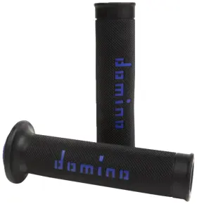 A01041c4840b7-0 Domino Motogp Black/blue Twist Throttle Handlebar Grips