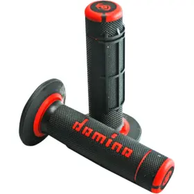 A02041c4240 Domino Dually Grips - Black/red