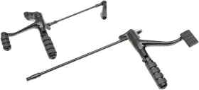 056279 Drag Specialties Forward Control - Fits Standard Black Xl