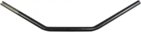 0601-4164 Drag Specialties 1 Inch Handlebar Black Dragster Wide Bend Steel