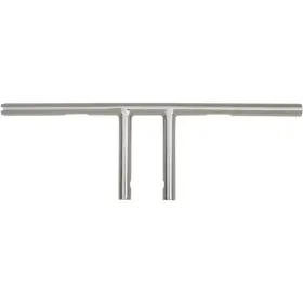 0601-4215 Drag Specialties Chrome 6 Inch T-bar Handlebar With Dimples